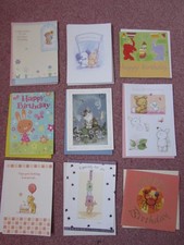 job lot 25  birthday cards new
