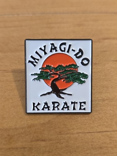Miyagi metal enamel pin - miyagi-do,