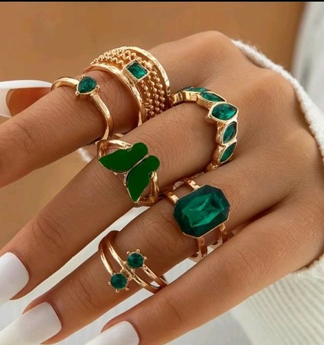 Fashion gold tone faux - fashion,