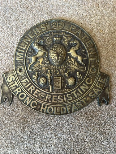 Antique brass milners 212 - antique,
