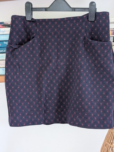 Fat face blue short skirt - blue,