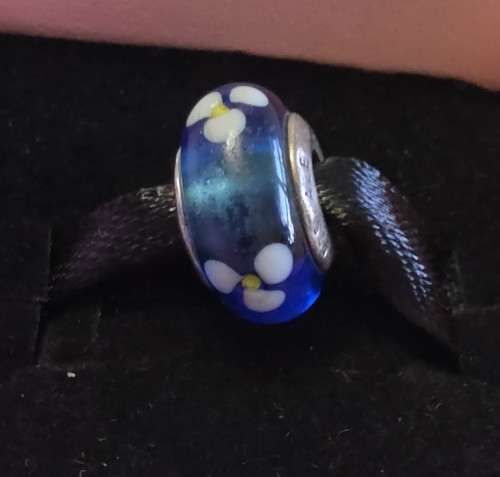 Genuine pandora murano - genuine, blue