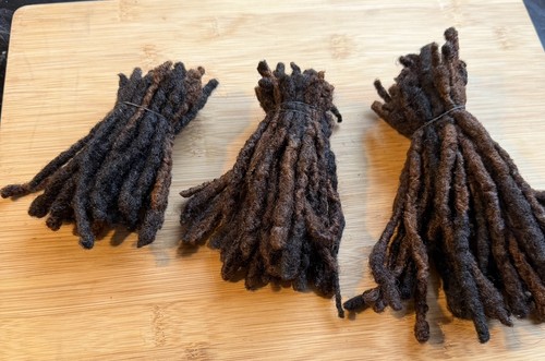 Human dreadlocks pieces up - dreadlocks, 90