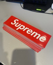 Supreme Box Logo Sticker Red