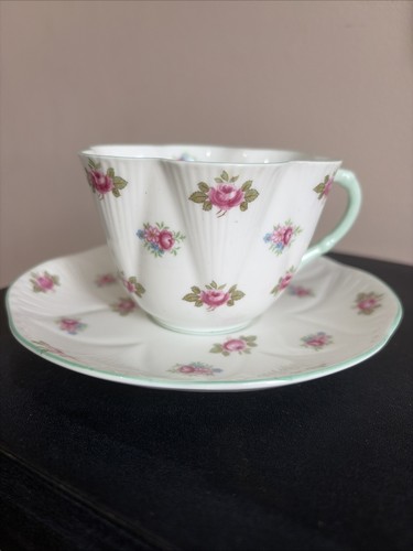 Shelley dainty rosebud teacup - dainty,
