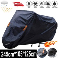 Motorcycle Motorbike Cover Waterproof Outdoor Rain Dust UV Protector