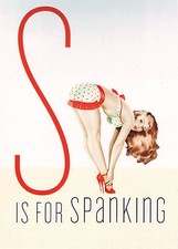 1950's Vintage Pin-Up Girl S