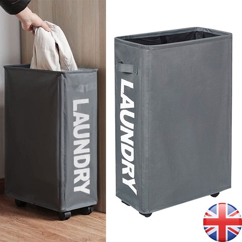 Laundry basket rolling - rolling, on