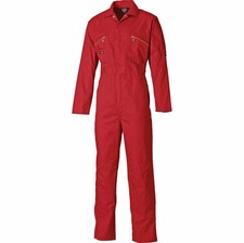 Dickies Redhawk Red Coverall 46" Reg Leg WD4839