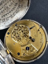 Silver Verge Fusee Full Hunter