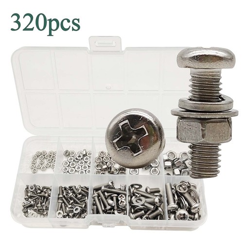 320pcs 304 round - ss, head