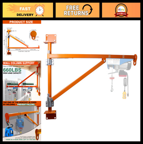 Heavy duty wall mount jib - heavy-duty,