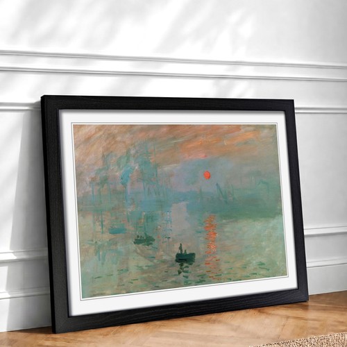 Monet impression sunrise - monet, impression,