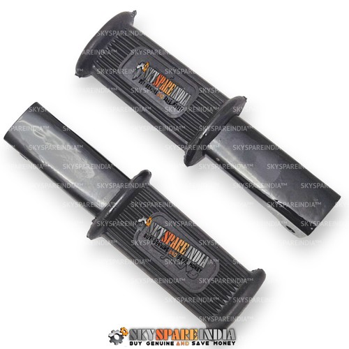 Rear footrest set with - footrest,