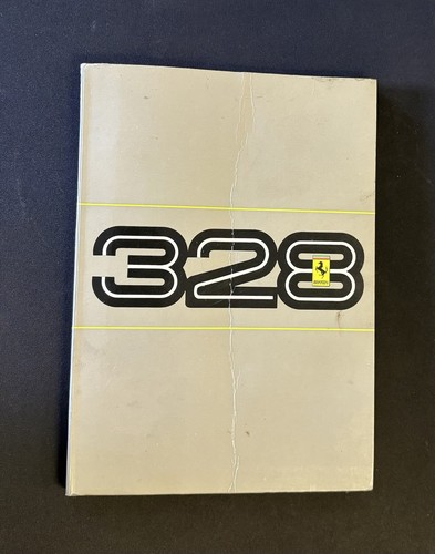Ferrari 328 owner - 328, owner’s