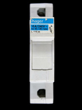 HAGER 15 AMP CARTRIDGE FUSE CARRIER HOLDER L115 010139