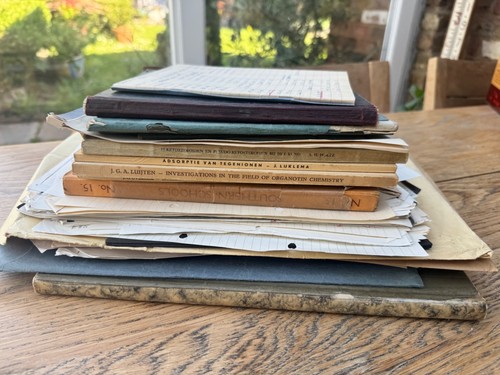 Vintage ledger school bumpf - vintage,
