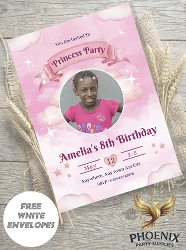 Personalised pink clouds - pink,