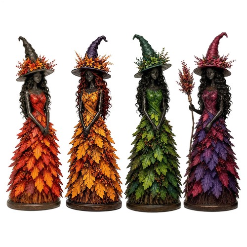 Enchanted autumn witch - autumn,