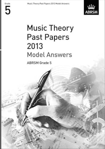 Music theory past papers 2013 - theory,