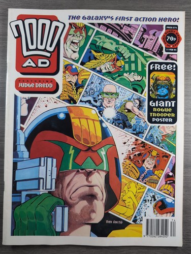 2000ad prog 874 featuring - 874,