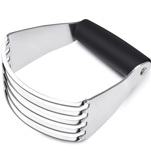 Stainless steel dough blender - steel,