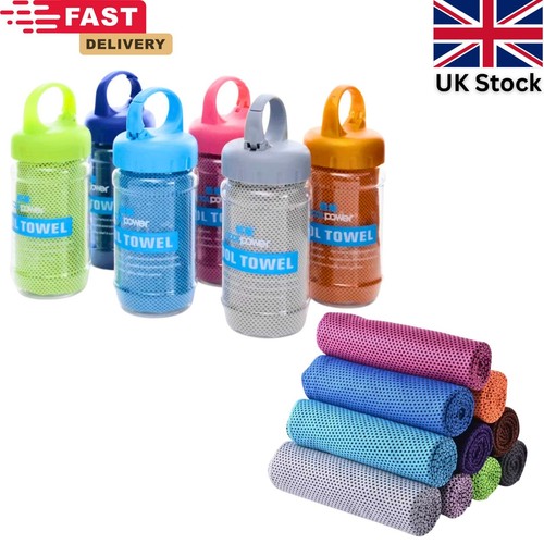 Cooling towel with - towel,