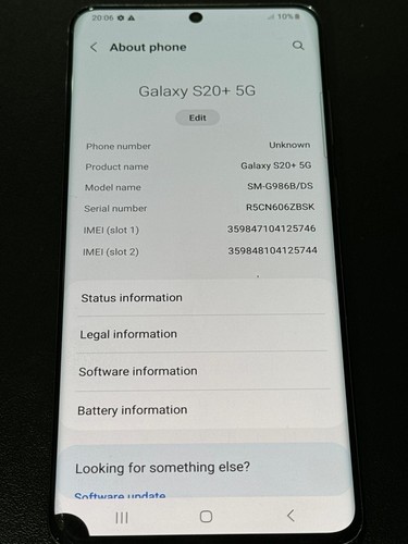Samsung galaxy s20 plus 5g - samsung,