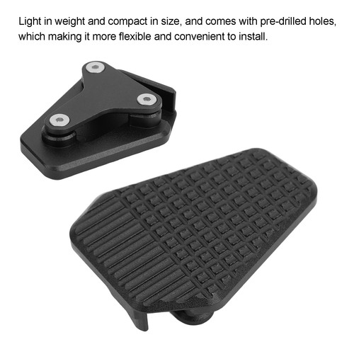 Brake pedal enlarge - (black)brake,