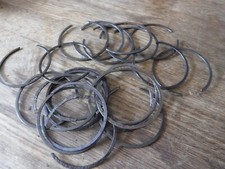 Aprilia RS 125 front fork suspension seal locking snap ring genuine, 1 per sale