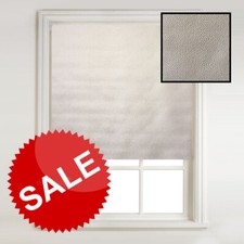 *SALE* Ivory Textured Spot - Thermal Roller Blind - Free Cut To Size