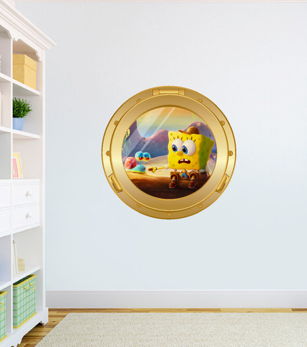 Spongebob wall sticker - wall, art