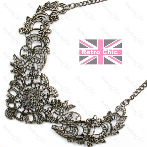 Fashion necklace filigree - fashion,