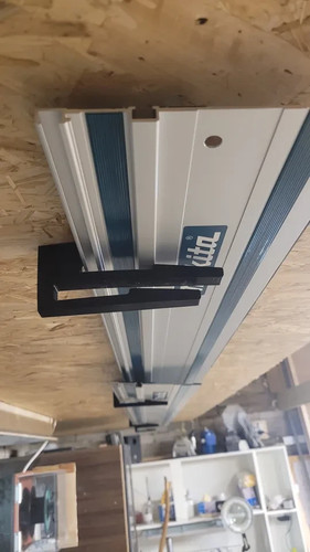 Track saw rail wall - track, mount