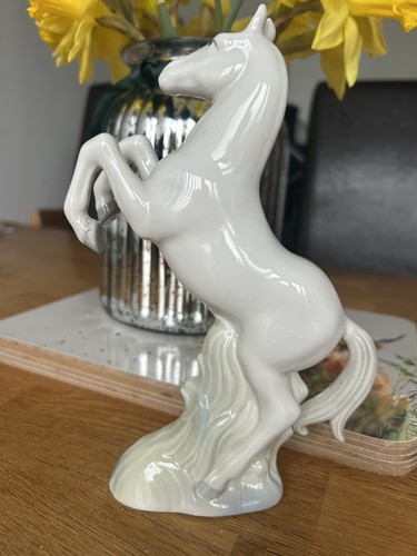 Rare porceval porcelain - porceval, horse