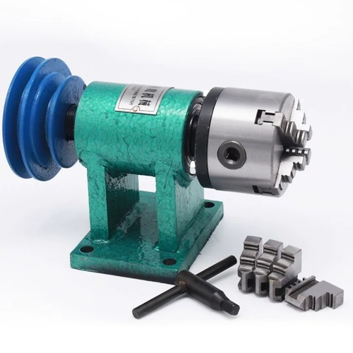 Lathe spindle with flange - spindle,