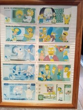 The Simpsons Bank Notes