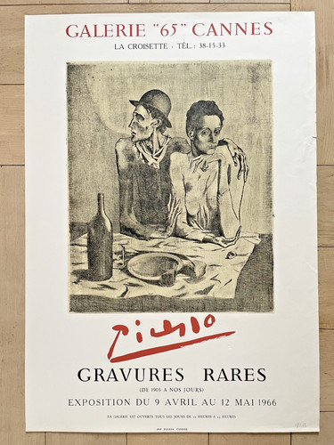 Picasso gravures rares 1965 - picasso,