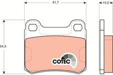 Brake pads gdb911 trw - pads,