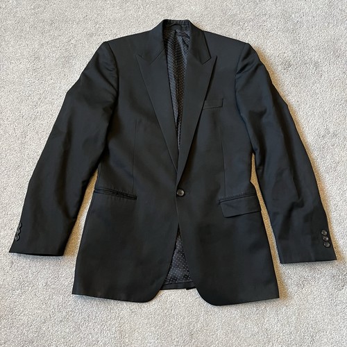 Reiss mens suit jacket - jacket, black