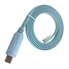 Blue 1.8M USB TO RJ45 Serial