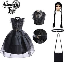 NEW Kids Girls Dress Wednesday
