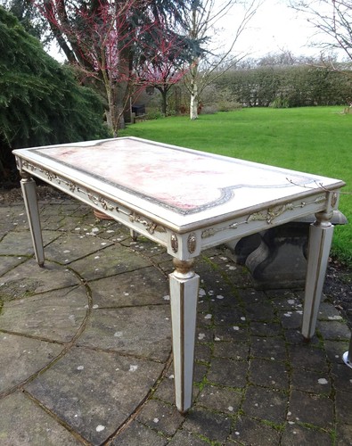 French style painted gilt - style,