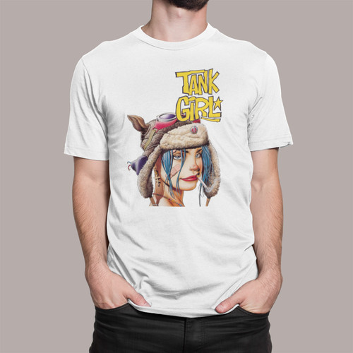 Tank girl shirt comic - comic, retro