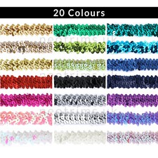 Stretch Sequin Elastic
