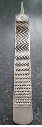 Farriers rasp used - rasp, used.