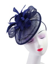 Flower Feather Hair Hat