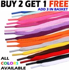 Flat Shoelaces 30+ Colours