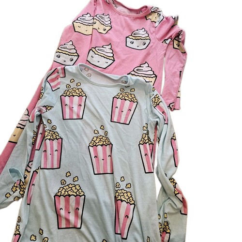 Girls long sleeve nightie - sleeve,