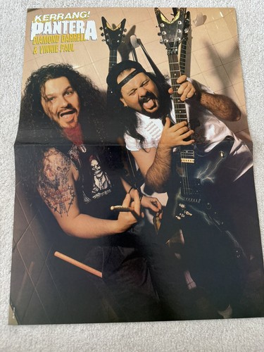 Vintage kerrang pantera - vintage,